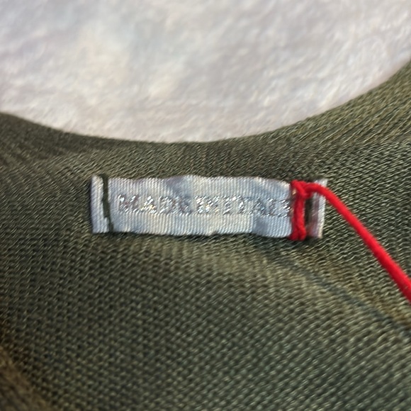 NWT Poncho Made in Italy Shirt - Picture 4 of 6